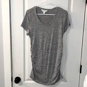 Alma Short Sleeve Maternity Knit Top